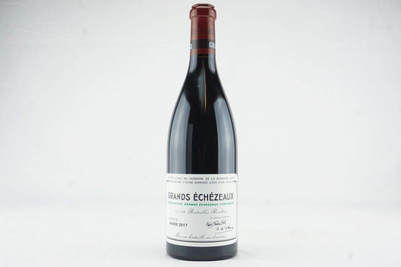 Grands &Eacute;ch&eacute;zeaux Domaine de la Roman&eacute;e Conti 2017  - Auction THE SIGNIFICANCE OF PASSION - Fine and Rare Wine - Pandolfini Casa d'Aste