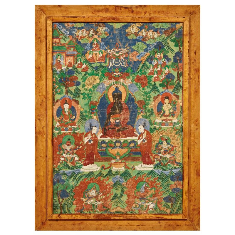 



THANGKA, TIBET, SEC. XVIII/XIX  - Asta Asian Art | 东方艺术 - Pandolfini Casa d'Aste