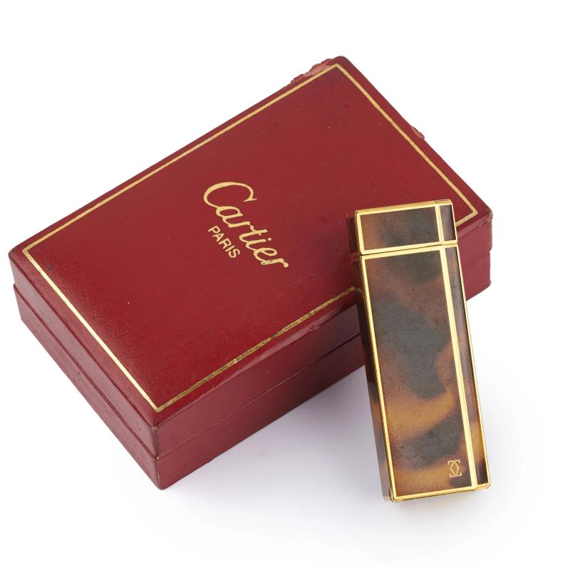 Cartier : CARTIER PARIS LIGHTER  - Auction WATCHES AND PENS - Pandolfini Casa d'Aste