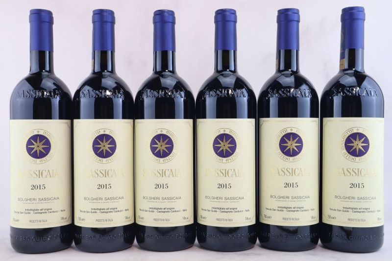 



Sassicaia Tenuta San Guido 2015  - Auction La Joie du Vin - Fine and Rare Wine - Pandolfini Casa d'Aste