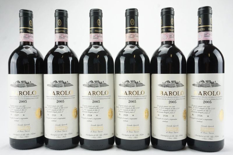      Barolo Falletto Le Rocche Etichetta Bianca Bruno Giacosa 2005   - Auction The Art of Collecting - Italian and French wines from selected cellars - Pandolfini Casa d'Aste