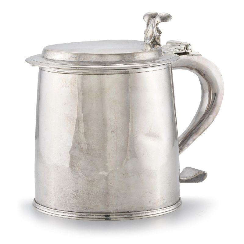 



TANKARD, LONDRA, MET&Agrave; SECOLO XVIII, ARGENTIERE WILLIAM MATTHEWS  - Asta Argenti italiani ed europei - Pandolfini Casa d'Aste