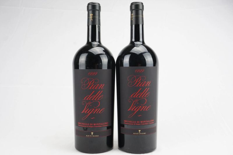      Brunello di Montalcino Pian delle Vigne Antinori 1999   - Auction Il Fascino e l'Eleganza - A journey through the best Italian and French Wines - Pandolfini Casa d'Aste