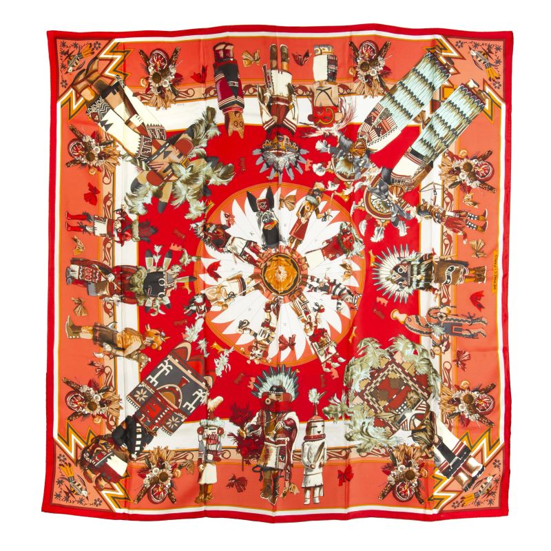 



HERMES SILK SCARF KACHINAS 140  - Auction VINTAGE: BAGS AND ACCESSORIES FROM HERMES, LOUIS VUITTON AND OTHER GREAT MAISONS - Pandolfini Casa d'Aste