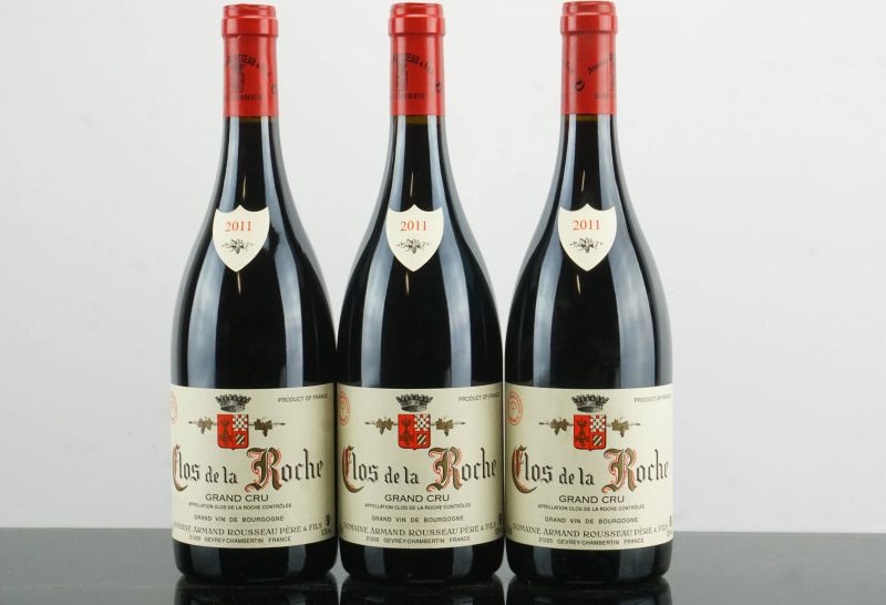 Clos de la Roche Domaine Armand Rousseau 2011  - Auction AS TIME GOES BY | Fine and Rare Wine - Pandolfini Casa d'Aste