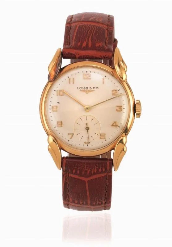 OROLOGIO DA POLSO LONGINES, ANNI &rsquo;50, IN ORO GIALLO  - Asta Gioielli e Orologi da polso e da tasca - Pandolfini Casa d'Aste