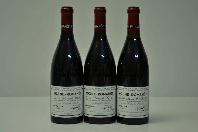 Vosne-Romanee Duvault-Blochet Domaine de la Romanee Conti 1999  - Asta VINI PREGIATI DA IMPORTANTI CANTINE ITALIANE - Pandolfini Casa d'Aste