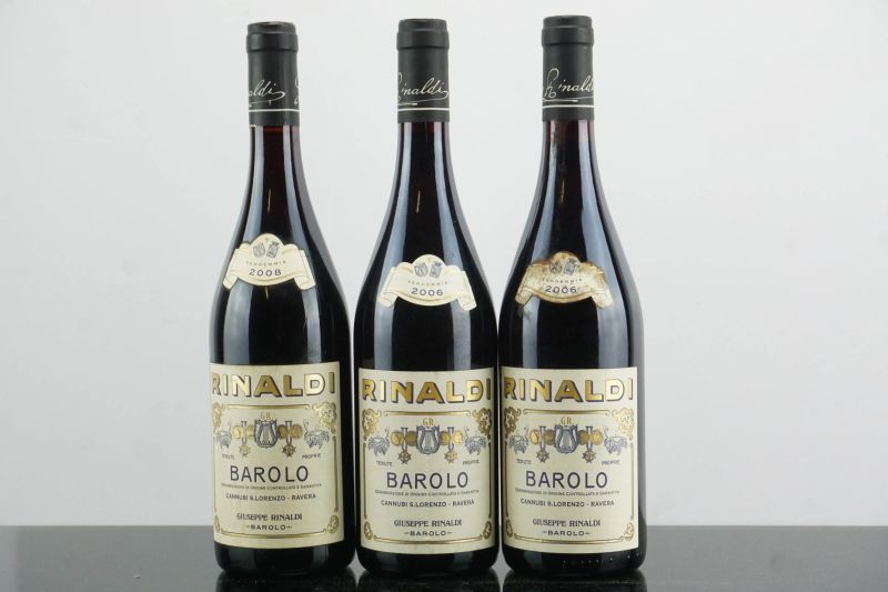 Barolo Cannubi San Lorenzo Ravera Giuseppe Rinaldi  - Auction AS TIME GOES BY | Fine and Rare Wine - Pandolfini Casa d'Aste