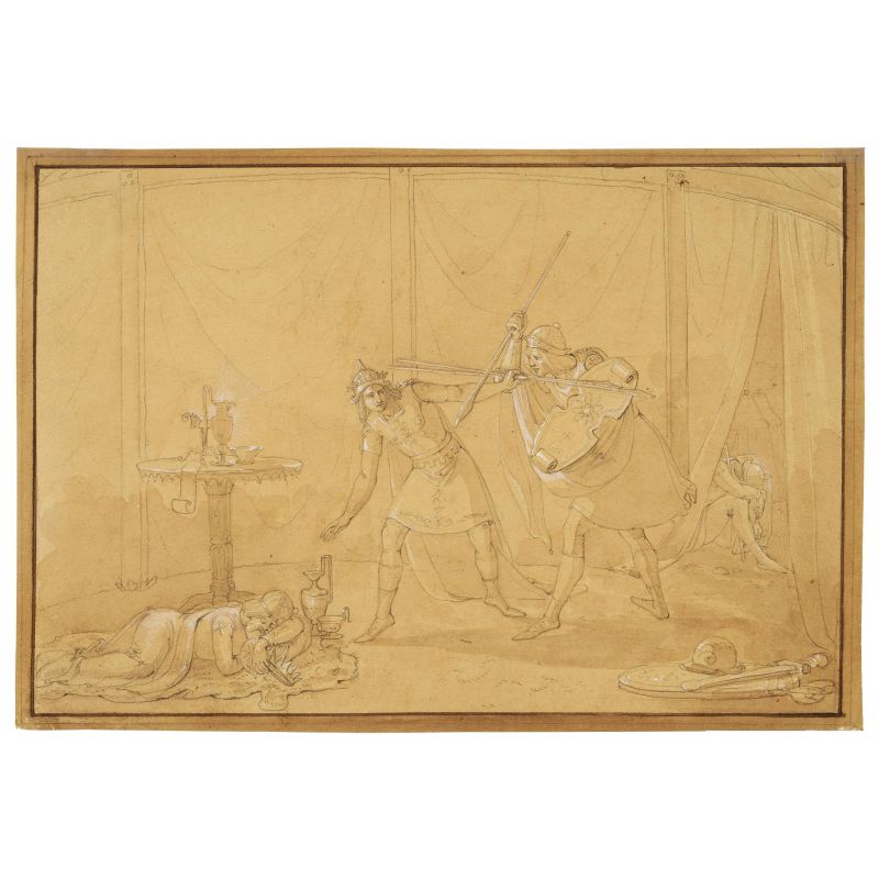 Artista neoclassico, sec. XIX  - Asta STAMPE E DISEGNI DAL XV AL XIX SECOLO - Pandolfini Casa d'Aste