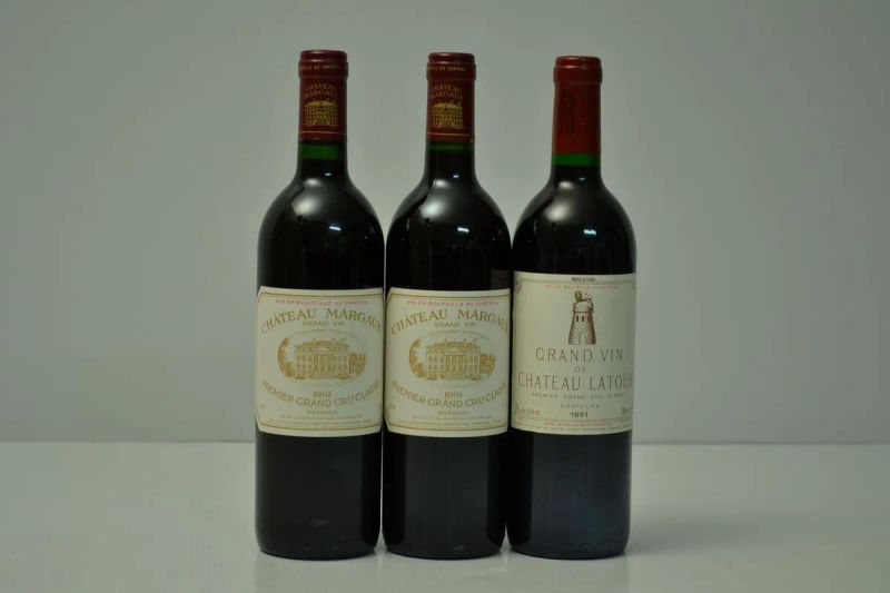 Selezione Bordeaux 1991  - Asta VINI PREGIATI DA IMPORTANTI CANTINE ITALIANE - Pandolfini Casa d'Aste