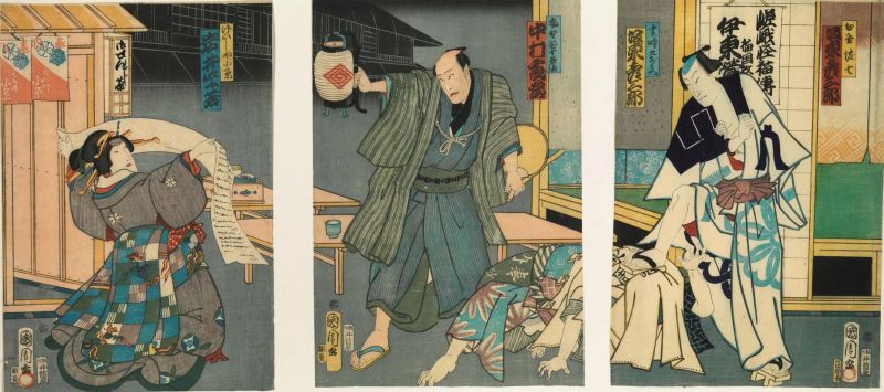 Toyohara Kunichika  - Asta Stampe e disegni dal XVI al XX secolo - Pandolfini Casa d'Aste