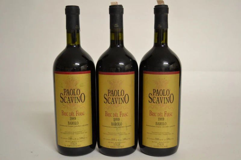 Barolo Bric del Fiasc Paolo Scavino 1989  - Auction PANDOLFINI FOR EXPO 2015: Finest and rarest wines - Pandolfini Casa d'Aste