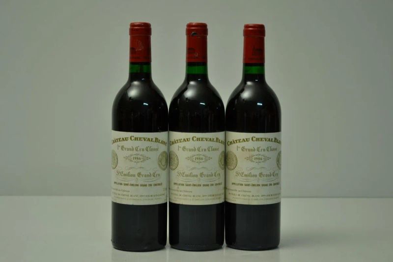 Chateau Cheval Blanc 1986  - Auction FINE WINES FROM IMPORTANT ITALIAN CELLARS - Pandolfini Casa d'Aste
