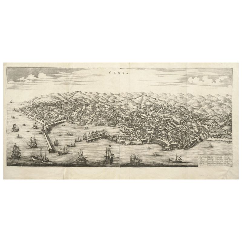 Da Alessandro Baratta. Genoa. [Amsterdam, secolo XVII].  - Auction BOOKS, MANUSCRIPTS,  AUTOGRAPHS AND PRINTS - Pandolfini Casa d'Aste