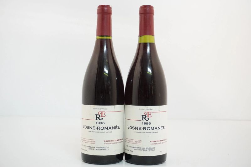 Vosne-Roman&eacute;e Domaine Ren&eacute; Engel 1996  - Auction FINE WINES AND SPIRITS - Pandolfini Casa d'Aste