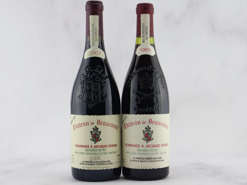 



Ch&acirc;teuneuf du Pape Hommage a Jacques Perrin Ch&acirc;teau Beaucastel  - Asta Vini Pregiati da una Ricercata Collezione - Pandolfini Casa d'Aste