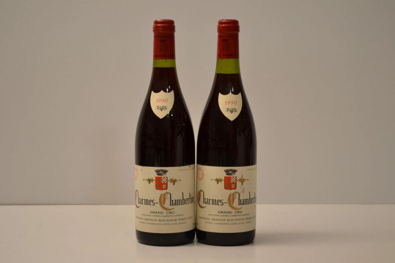 Charmes-Chambertin Domaine Armand Rousseau 1990  - Auction the excellence of italian and international wines from selected cellars - Pandolfini Casa d'Aste