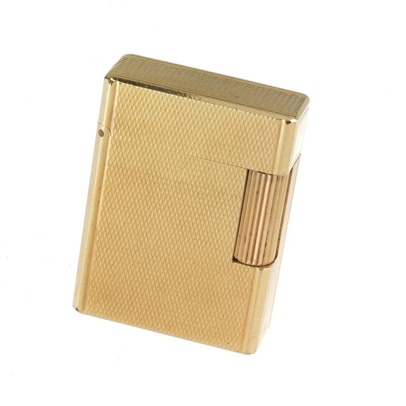 Dupont : DUPONT YELLOW GOLD PLATED LIGHTER  - Auction ONLINE AUCTION | WATCHES AND PENS - Pandolfini Casa d'Aste