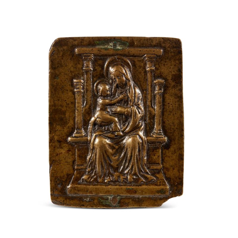 



Italia settentrionale, fine secolo XV  - Asta PLACCHETTE, MEDAGLIE E BRONZETTI DALLA COLLEZIONE DI MARIO SCAGLIA E ALTRE PROVENIENZE - Pandolfini Casa d'Aste