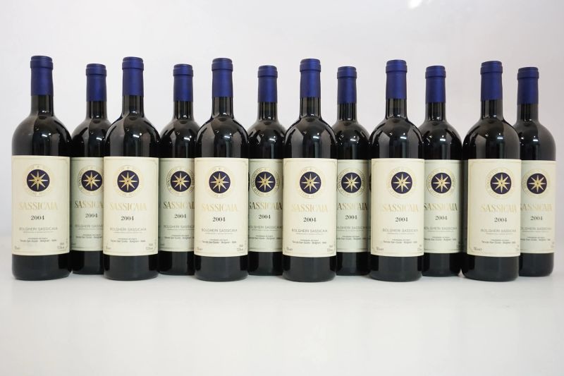      Sassicaia Tenuta San Guido 2004   - Auction Wine&Spirits - Pandolfini Casa d'Aste