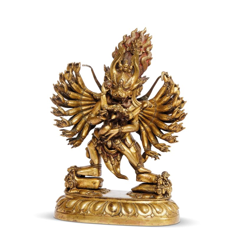 



GILT BRONZE SCULPTURE, CHINA, QING DYNASTY, 18TH CENTURY  - Auction Asian Art | 东方艺术 - Pandolfini Casa d'Aste