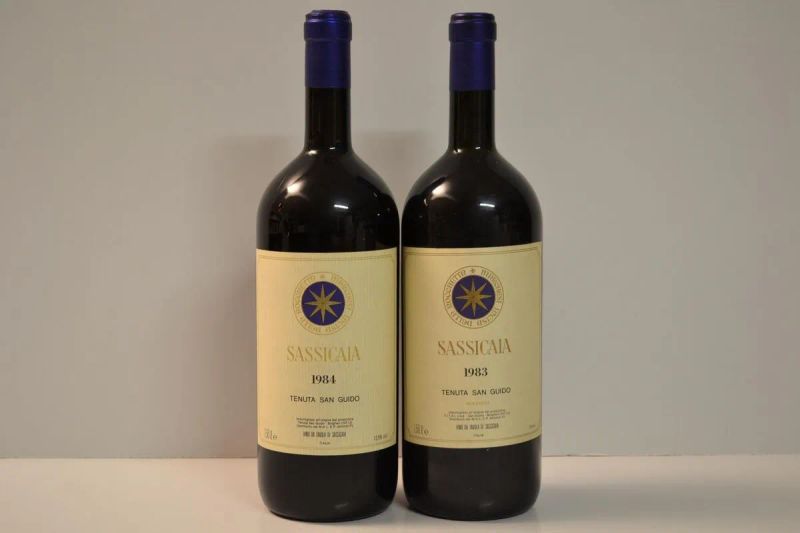 Sassicaia Tenuta San Guido  - Auction Fine Wines from Important Private Italian Cellars - Pandolfini Casa d'Aste