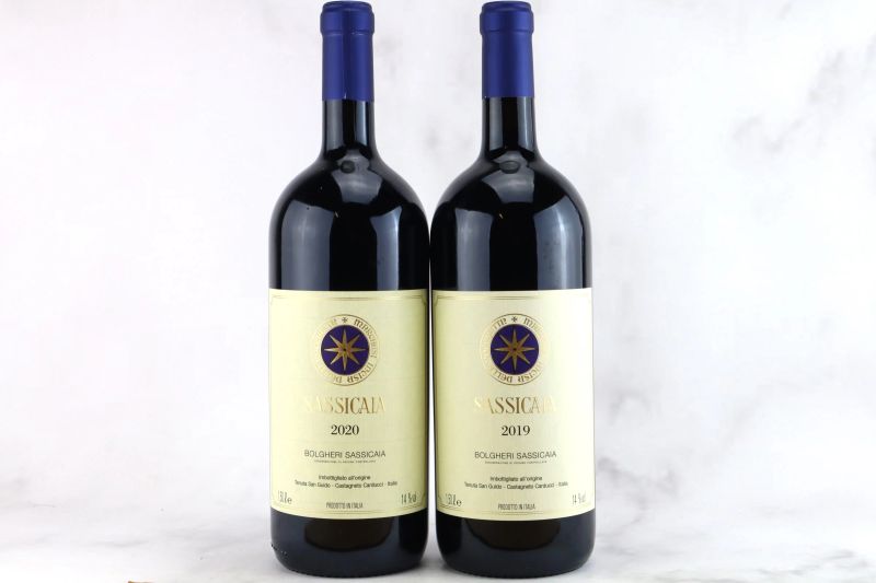 



Sassicaia Tenuta San Guido  - Asta MATERIA - Vini Pregiati e da Collezione - Pandolfini Casa d'Aste