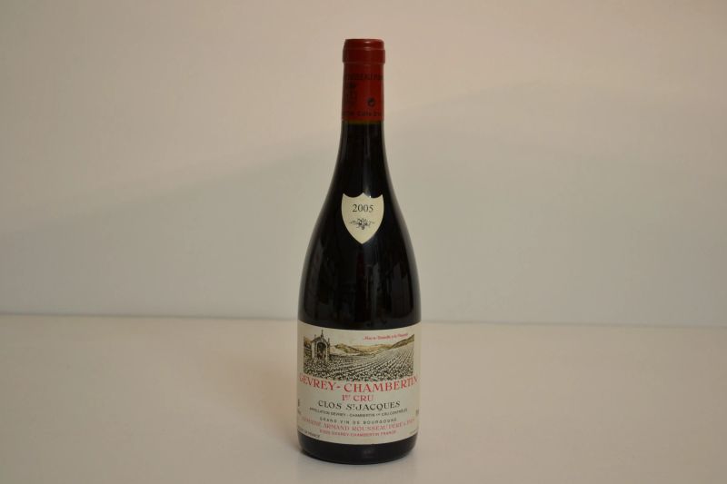 Gevrey-Chambertin Clos Saint Jacques Domaine Armand Rousseau 2005  - Auction A Prestigious Selection of Wines and Spirits from Private Collections - Pandolfini Casa d'Aste