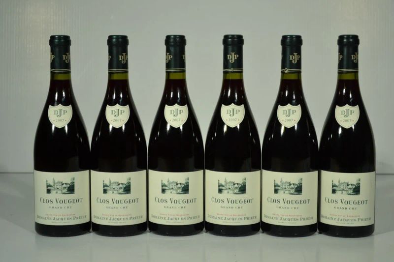 Clos Vougeot Grand Cru Domaine Jacques Prieur 2007  - Asta Vini pregiati e da collezione - Pandolfini Casa d'Aste