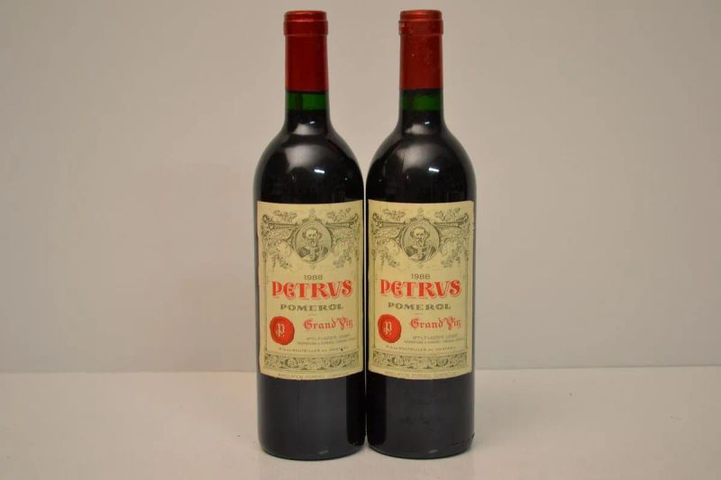 Chateau Petrus 1988  - Auction Fine Wine and an Extraordinary Selection From the Winery Reserves of Masseto - Pandolfini Casa d'Aste