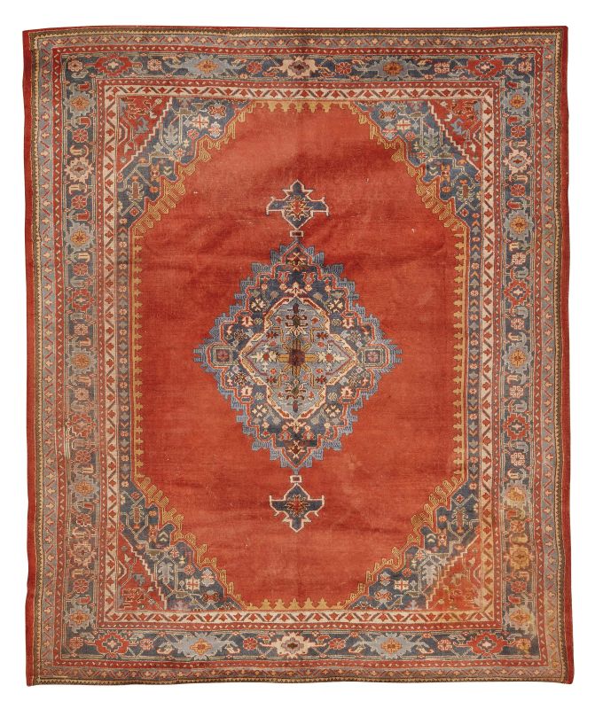      TAPPETO USHAK, TURCHIA, 1870      - Auction important antique rugs - Pandolfini Casa d'Aste