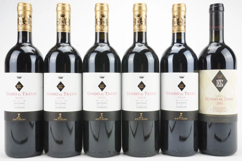      Guado al Tasso Antinori   - Asta Il Fascino e l'Eleganza - Un percorso tra i migliori Vini italiani e francesi - Pandolfini Casa d'Aste