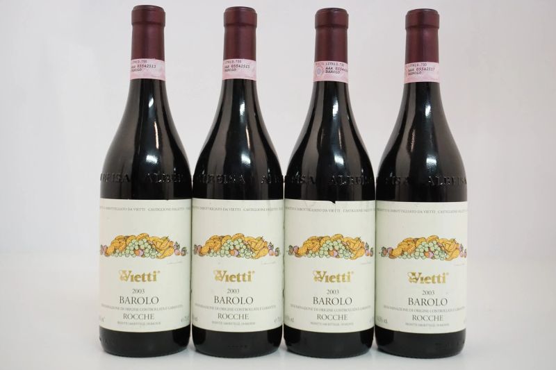      Barolo Le Rocche Vietti 2003    - Asta ASTA A TEMPO | Smart Wine & Spirits - Pandolfini Casa d'Aste