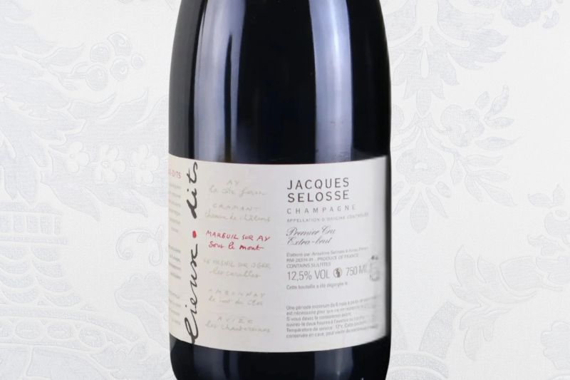 



Mareuil sur Ay Sous le Mont Lieux-Dits Jacques Selosse   - Asta Smartwine 2.0 | Fleurs de Vigne - Pandolfini Casa d'Aste