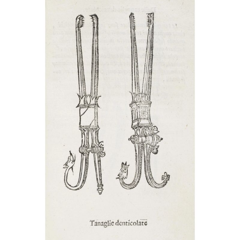 Rostini, Pietro e Lodovico. Compendio di tutta la Cirugia... da Leonardo Fioravanti ampliato. Venezia, Brigna, 1677.  - Asta LIBRI, MANOSCRITTI, AUTOGRAFI E STAMPE - Pandolfini Casa d'Aste