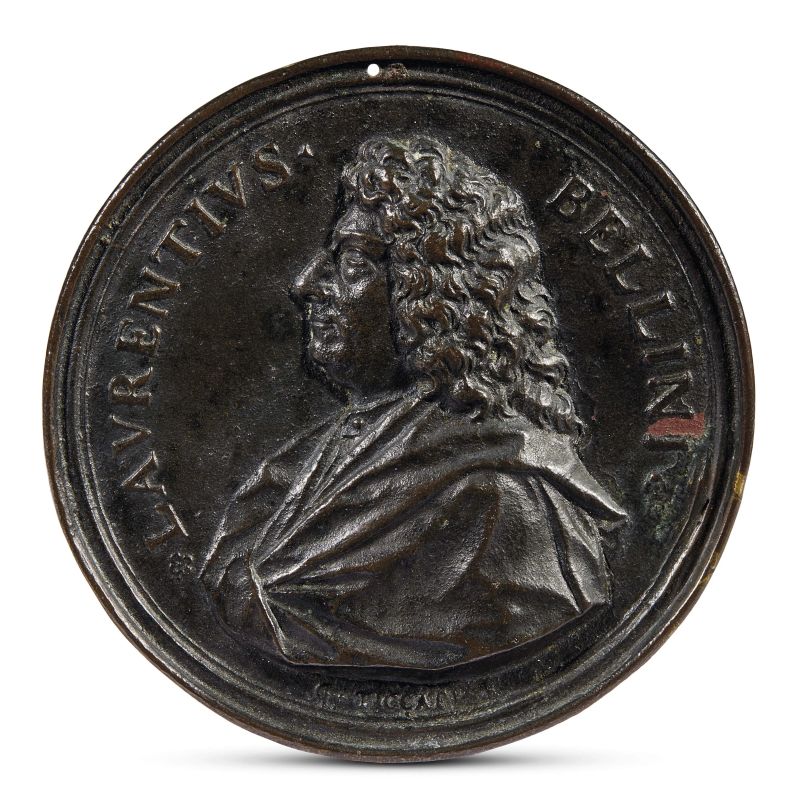 Girolamo Ticciati (Florence 1676-1745), Lorenzo Bellini, bronze  - Auction PLAQUETS, MEDALS, BRONZETS - Pandolfini Casa d'Aste