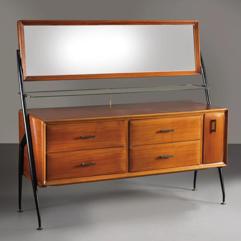 



WOODEN SIDEBOARD WITH MIRROR   - Auction DESIGN AND DECORATIVE ARTS - Pandolfini Casa d'Aste