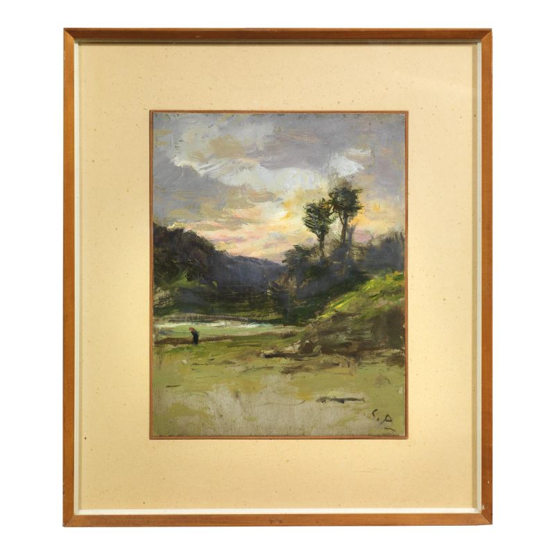 Guglielmo Pizzirani : Guglielmo Pizzirani  - Auction TIMED AUCTION | 19TH AND 20TH CENTURY PAINTINGS AND SCULPTURES - Pandolfini Casa d'Aste