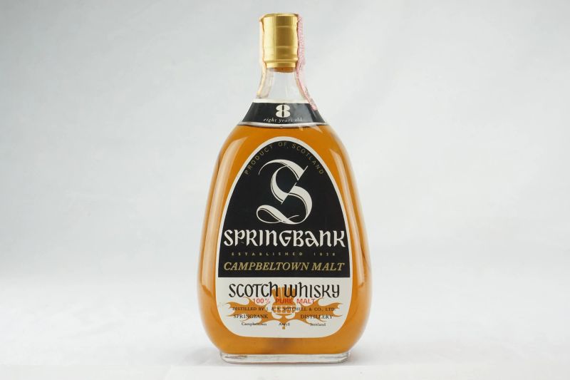 Springbank  - Asta Dal Rosso all'Oro - Whisky e Distillati da Collezione - Pandolfini Casa d'Aste