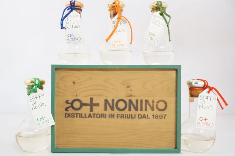      Grappa Nonino Edizione Limitata Anno 1981/82   - Asta ASTA A TEMPO | Smart Wine & Spirits - Pandolfini Casa d'Aste