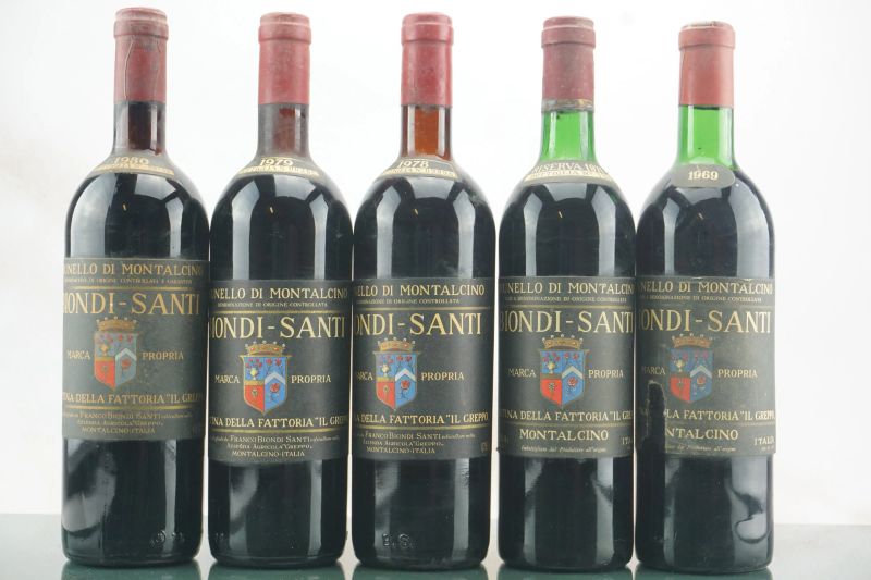 Brunello di Montalcino Biondi Santi  - Auction LA RAFFINATEZZA DELLA COMPLESSITA' - Fine and Rare Wine - Pandolfini Casa d'Aste