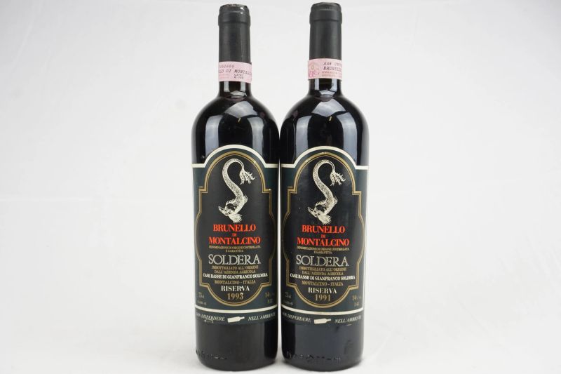      Brunello di Montalcino Riserva Case Basse di Gianfranco Soldera   - Auction Il Fascino e l'Eleganza - A journey through the best Italian and French Wines - Pandolfini Casa d'Aste