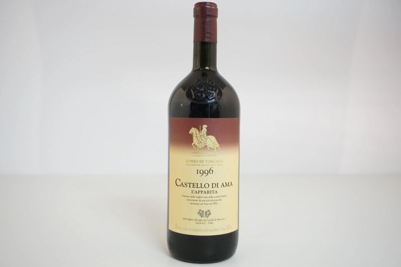 L&rsquo;Apparita Castello di Ama 1996  - Auction Auction Time | Smart Wine - Pandolfini Casa d'Aste
