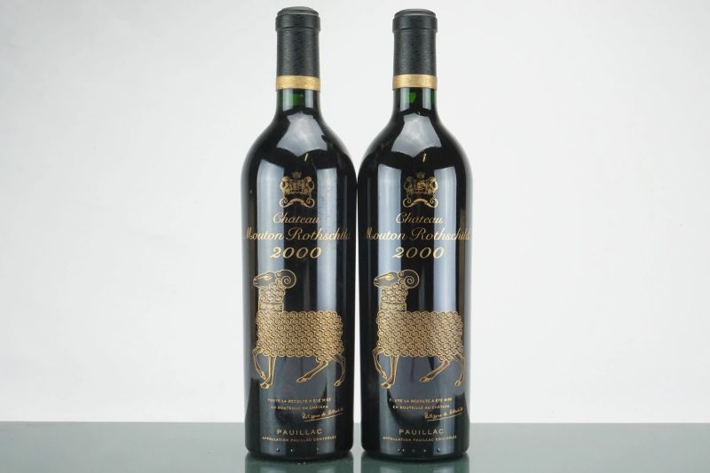 Ch&acirc;teau Mouton Rothschild 2000  - Auction L'Essenziale - Fine and Rare Wine - Pandolfini Casa d'Aste