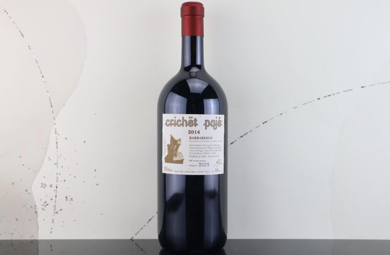



Barbaresco Crich&euml;t Paj&eacute; Roagna 2014  - Asta FORMA - Vini Pregiati e da Collezione - Pandolfini Casa d'Aste