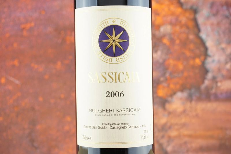 Sassicaia Tenuta San Guido 2006  - Auction Smart Wine 2.0 | Summer Edition - Pandolfini Casa d'Aste