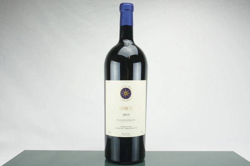 Sassicaia Tenuta San Guido 2014  - Auction L'Essenziale - Fine and Rare Wine - Pandolfini Casa d'Aste