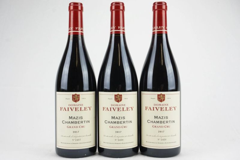      Mazis-Chambertin Domaine Faiveley 2017   - Asta Il Fascino e l'Eleganza - Un percorso tra i migliori Vini italiani e francesi - Pandolfini Casa d'Aste