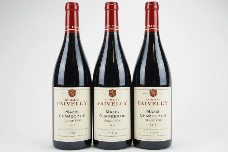      Mazis-Chambertin Domaine Faiveley 2017   - Auction Il Fascino e l'Eleganza - A journey through the best Italian and French Wines - Pandolfini Casa d'Aste