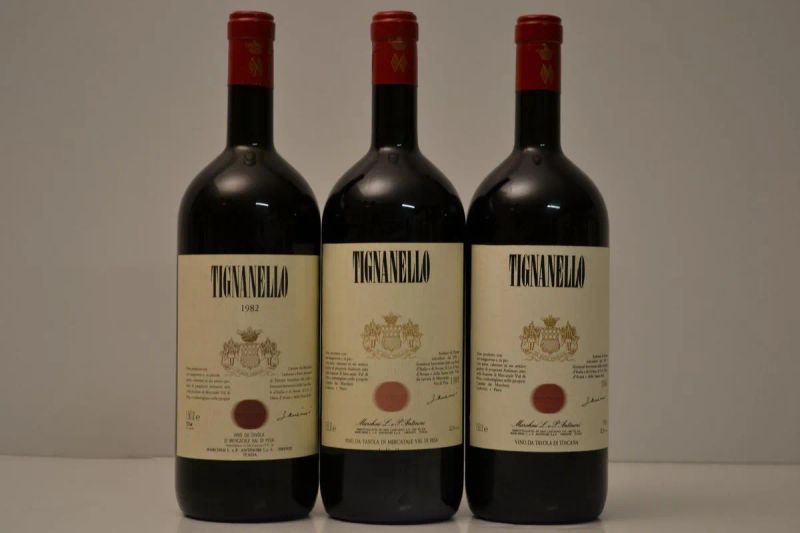 Tignanello Antinori  - Auction FINE WINES FROM IMPORTANT ITALIAN CELLARS - Pandolfini Casa d'Aste